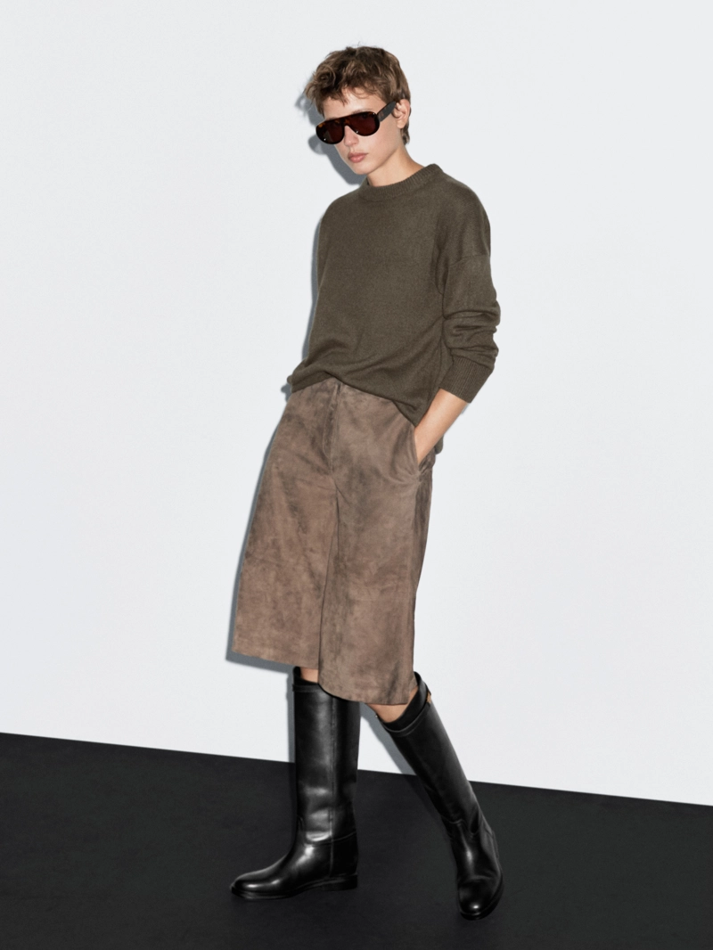 Джемпер jersey oversize stitch из 100% кашемира