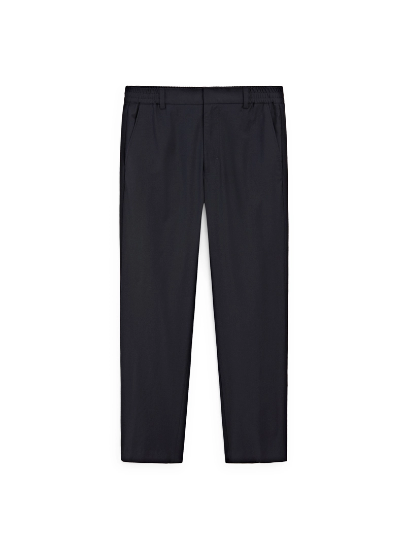 Брюки jogger fit из шерстяной смеси