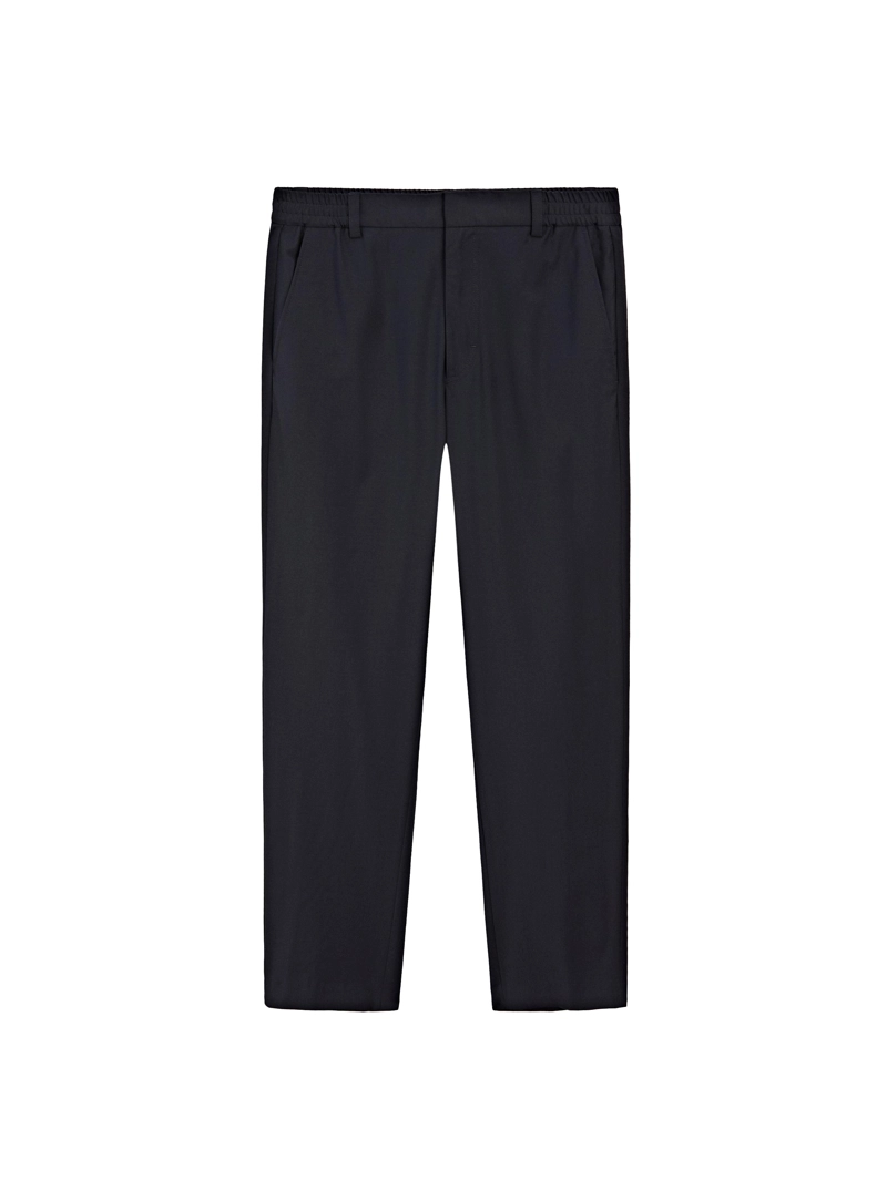 Брюки jogger fit из шерстяной смеси