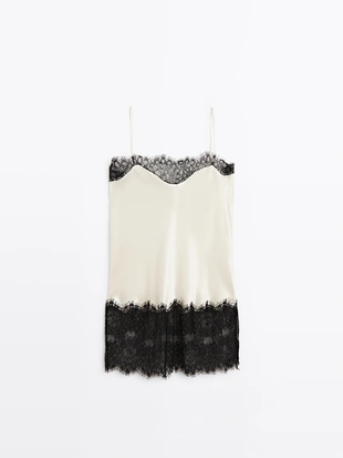 Топ-камисоль SATIN-EFFECT - STUDIO- Заказать в России