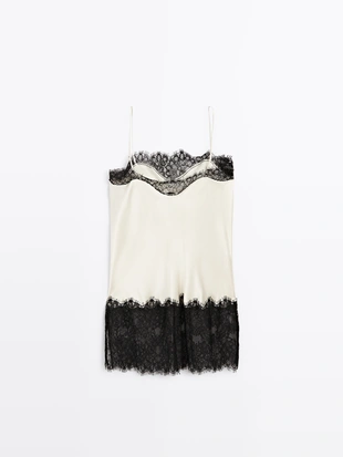 Топ-камисоль SATIN-EFFECT - STUDIO- Заказать в России