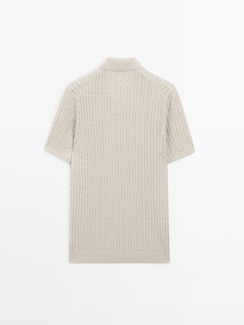 Поло с косынкой massimo dutti