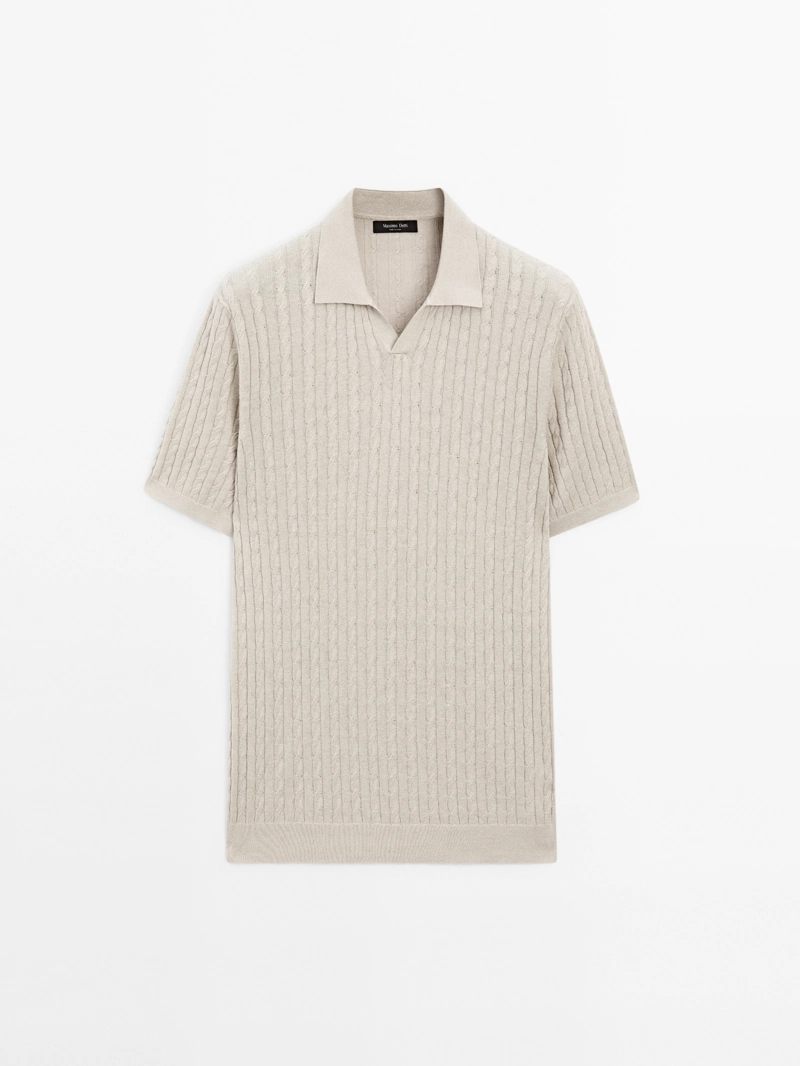 Поло с косынкой massimo dutti