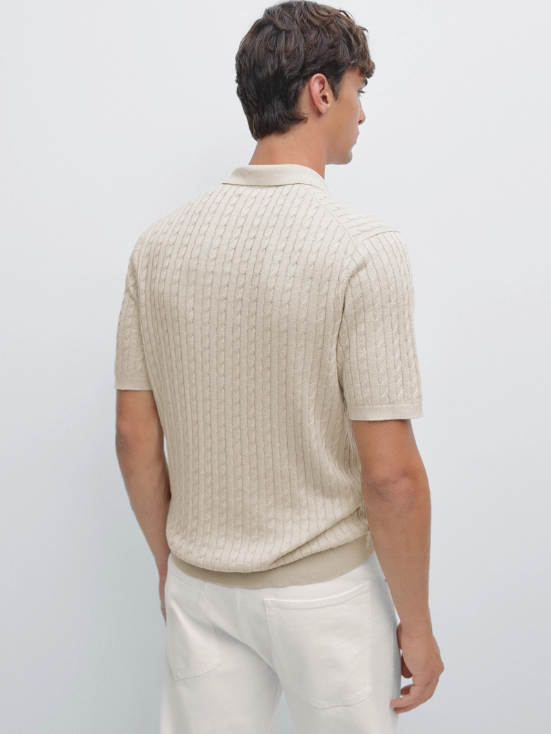 Поло с косынкой massimo dutti