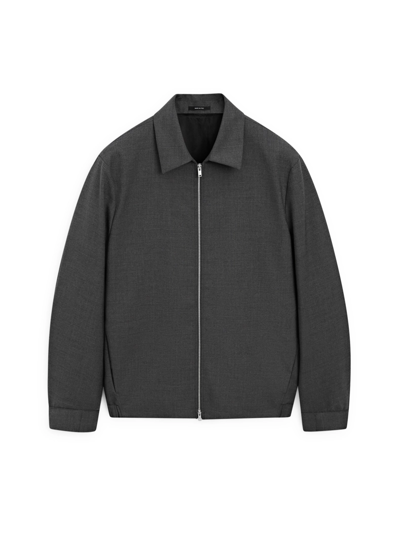 Полу-пальто total look с шерстью