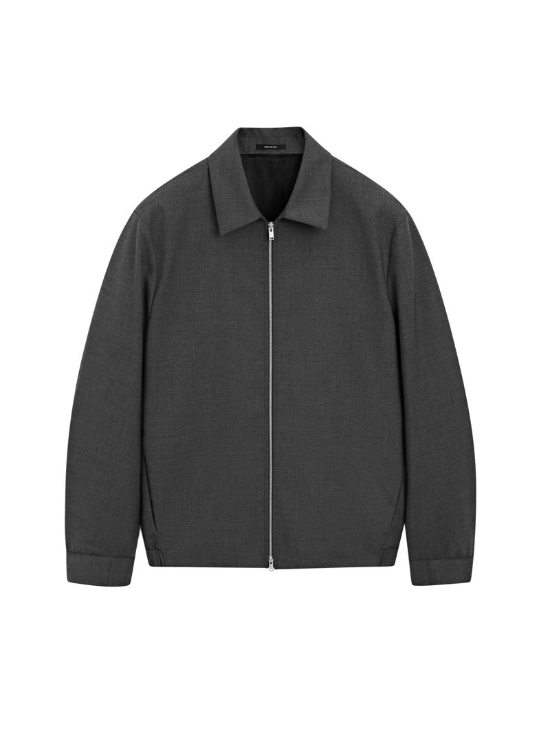 Полу-пальто total look с шерстью
