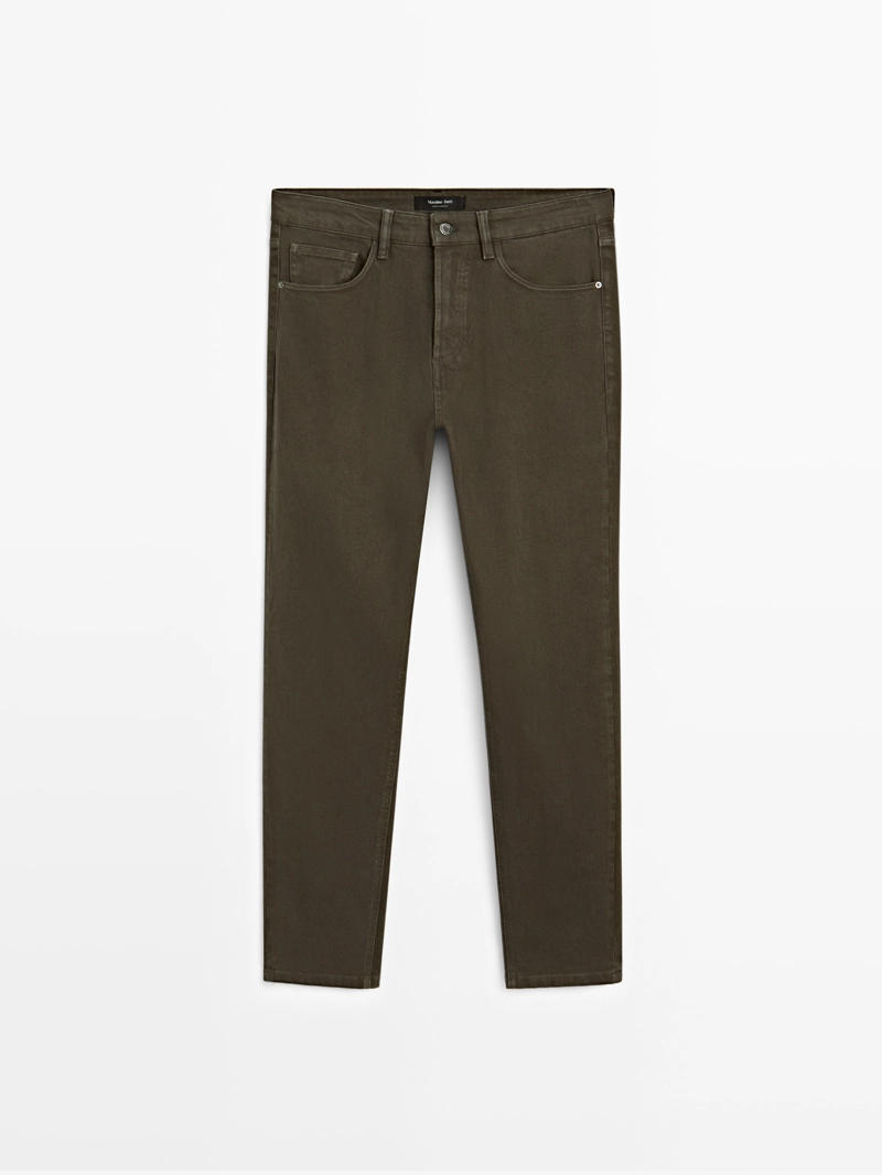 Джинсы slim fit