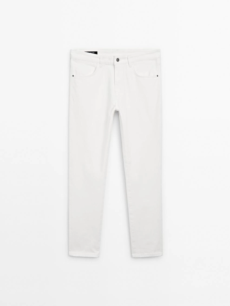 Джинсы с узким кроем