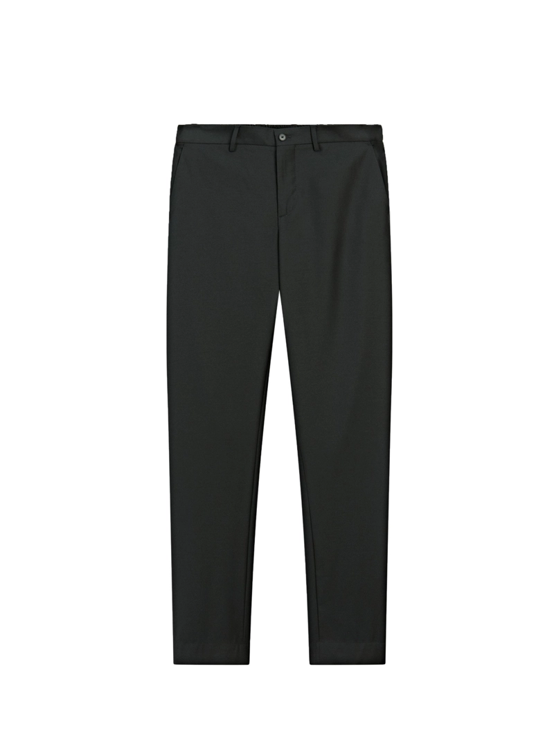 Брюки jogger fit из 100% шерсти
