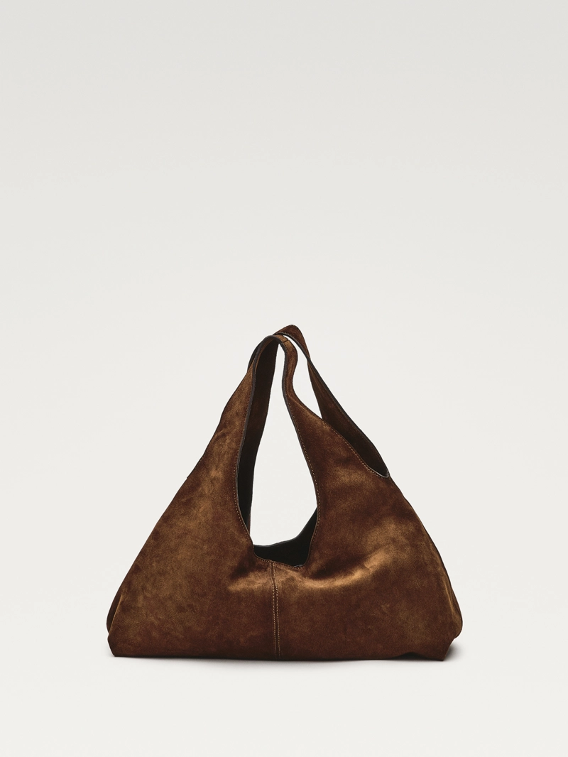 Средняя сумка леди из натуральной кожи