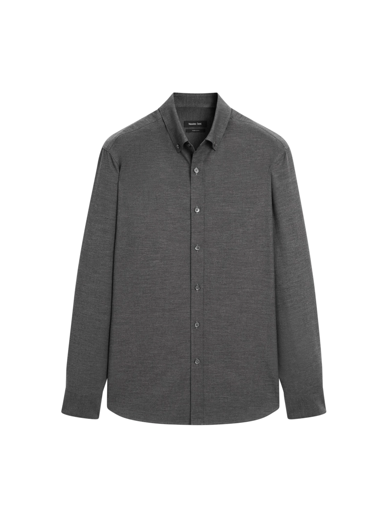 Рубашка soft melange regular fit