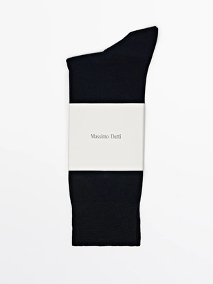 Носки из мерсеризованного хлопкового смесового материала- Заказать в России