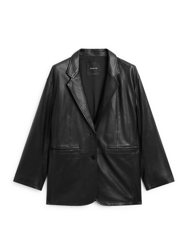 Жакет из мягкой кожи нубука