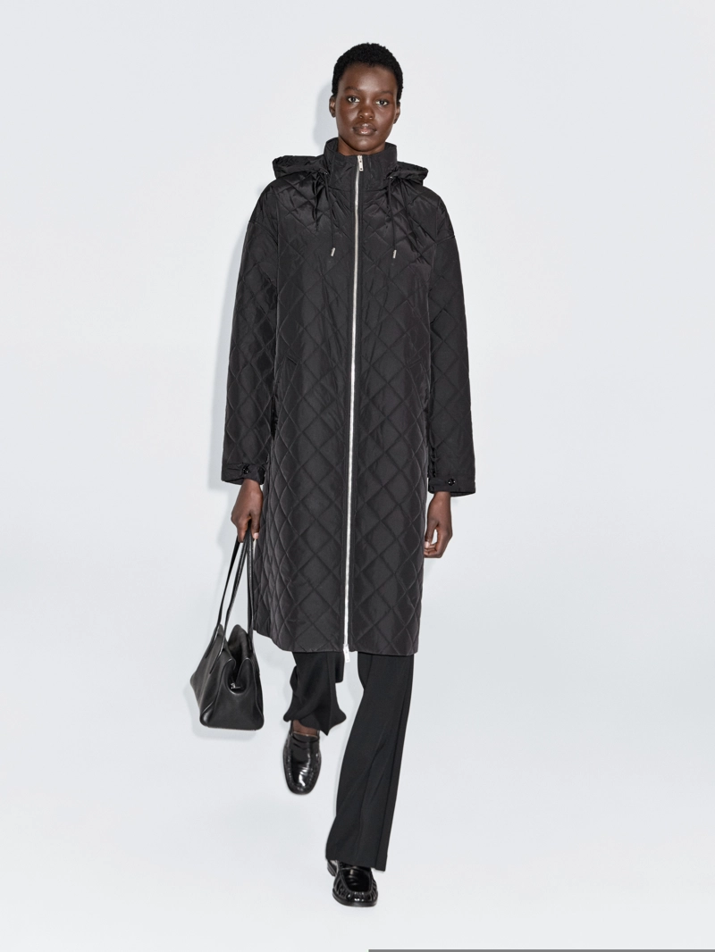 Длинная водоотталкивающая пуховая парка oversize