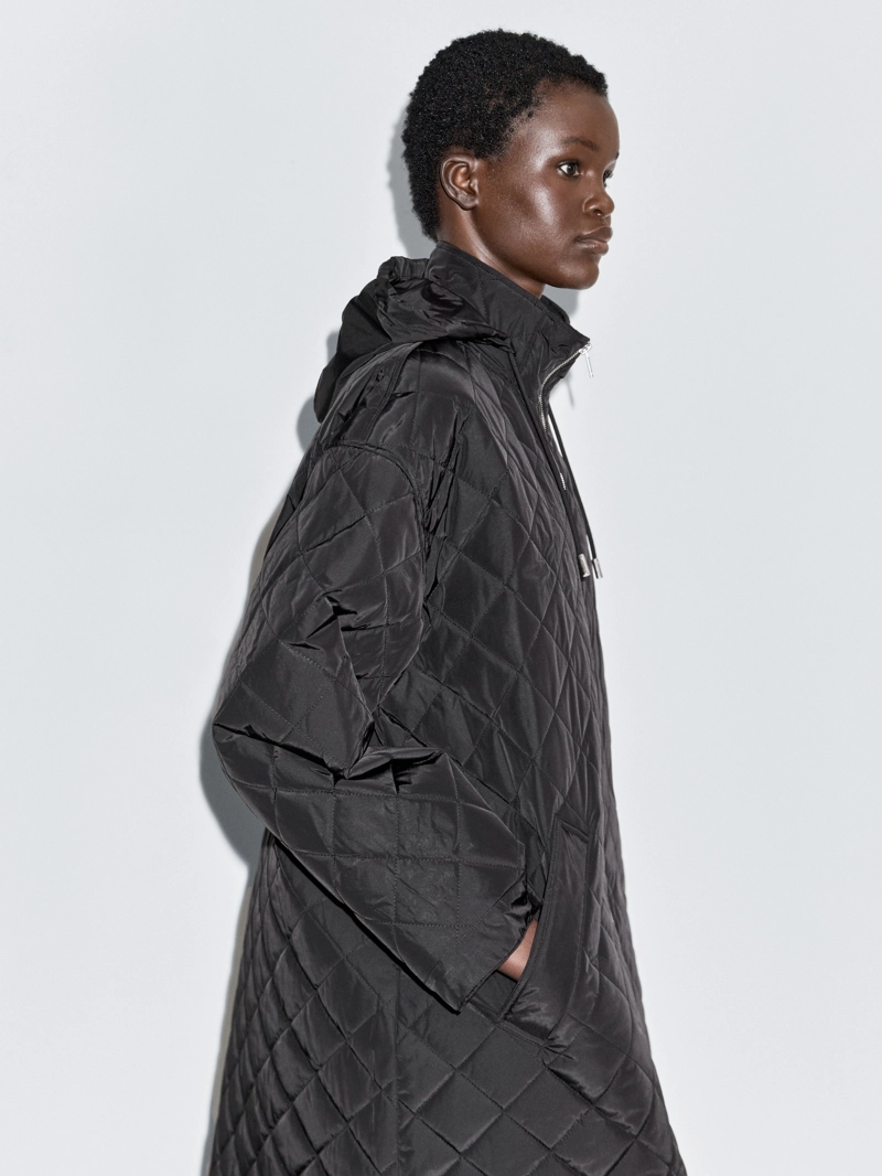 Длинная водоотталкивающая пуховая парка oversize