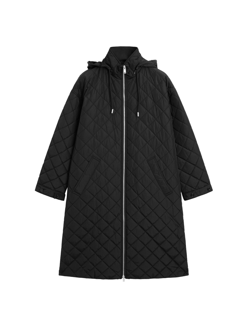 Длинная водоотталкивающая пуховая парка oversize