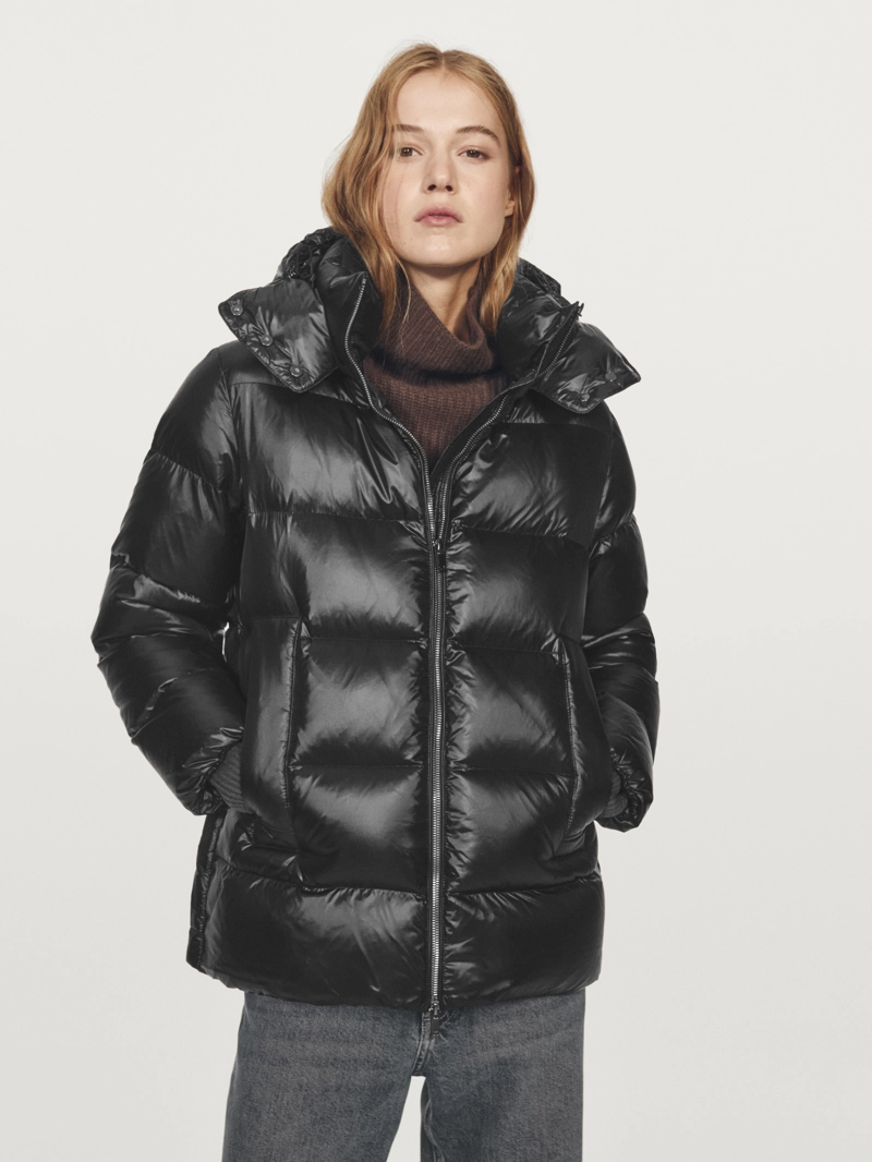 Пуховик с водоотталкивающей пропиткой