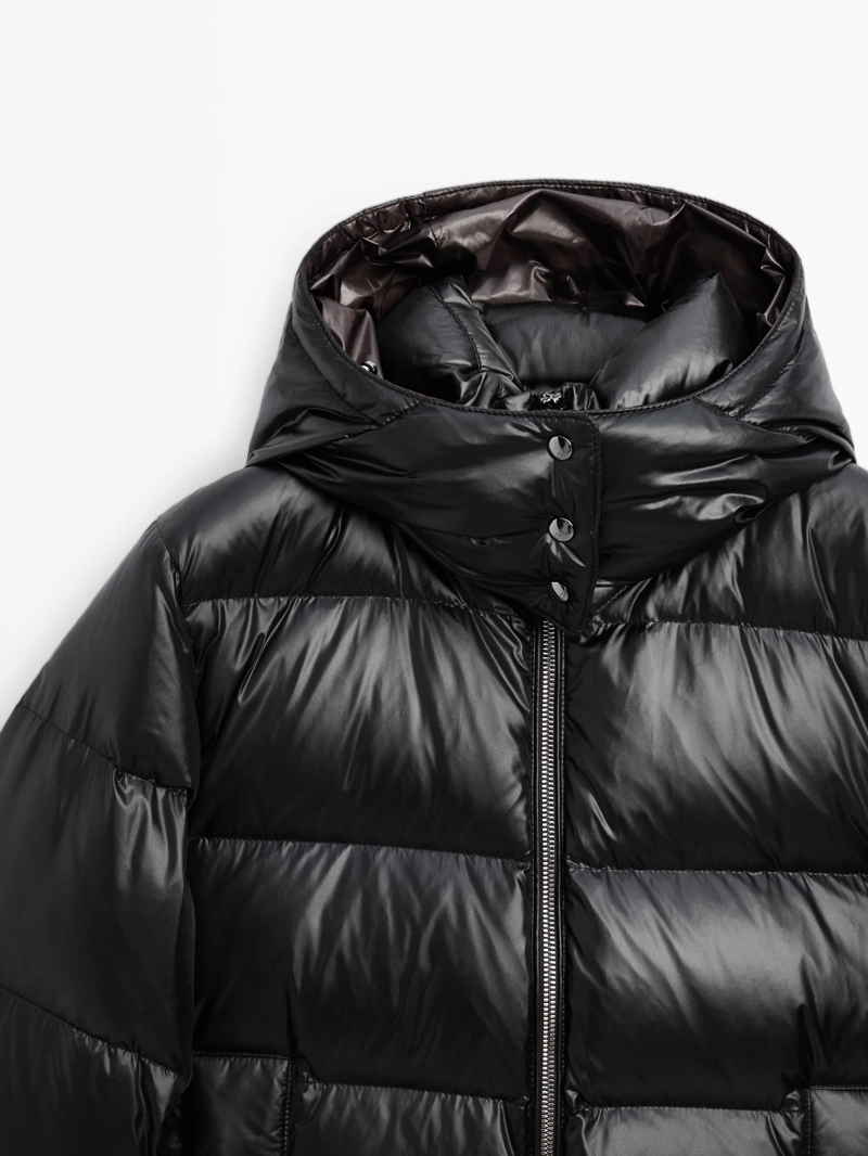 Пуховик с водоотталкивающей пропиткой