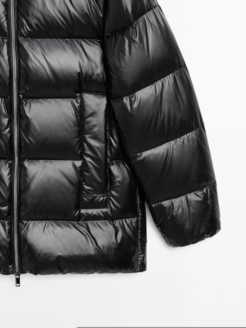 Пуховик с водоотталкивающей пропиткой