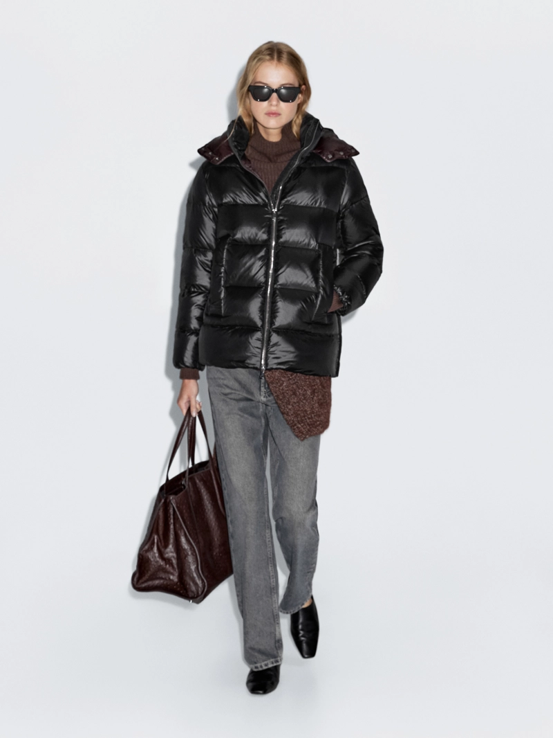 Пуховик с водоотталкивающей пропиткой