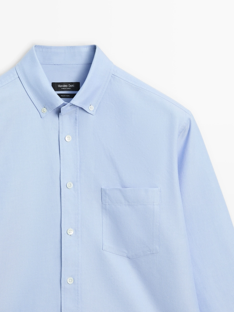 Рубашка regular fit oxford