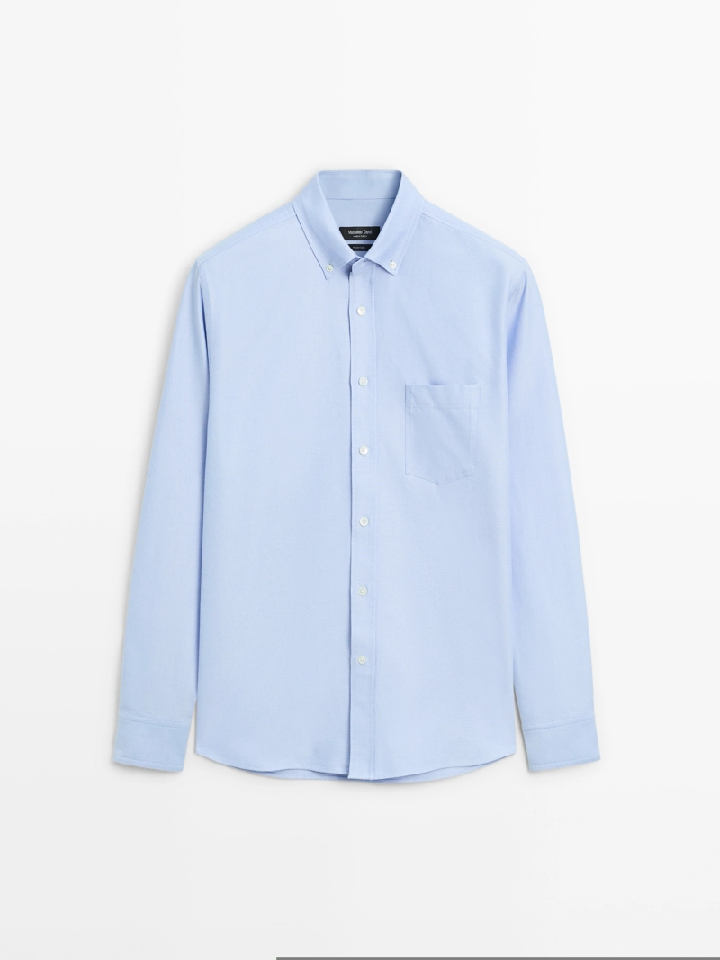 Рубашка regular fit oxford