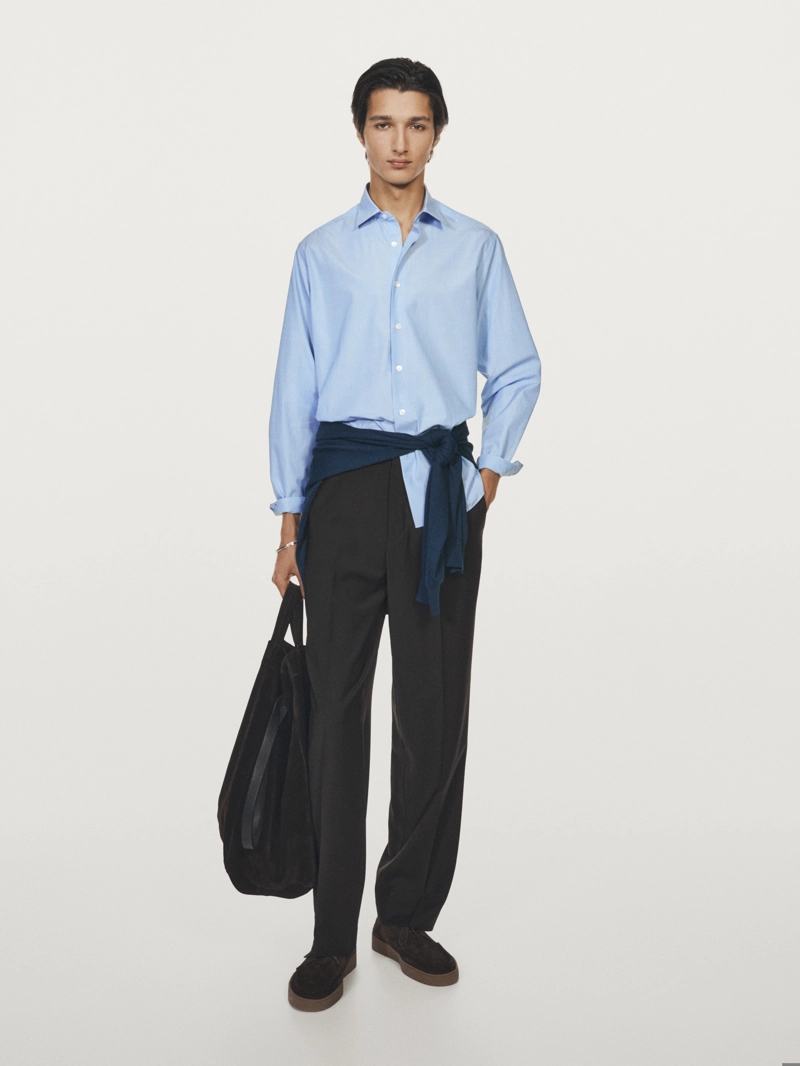 Рубашка regular-fit из 100% хлопка