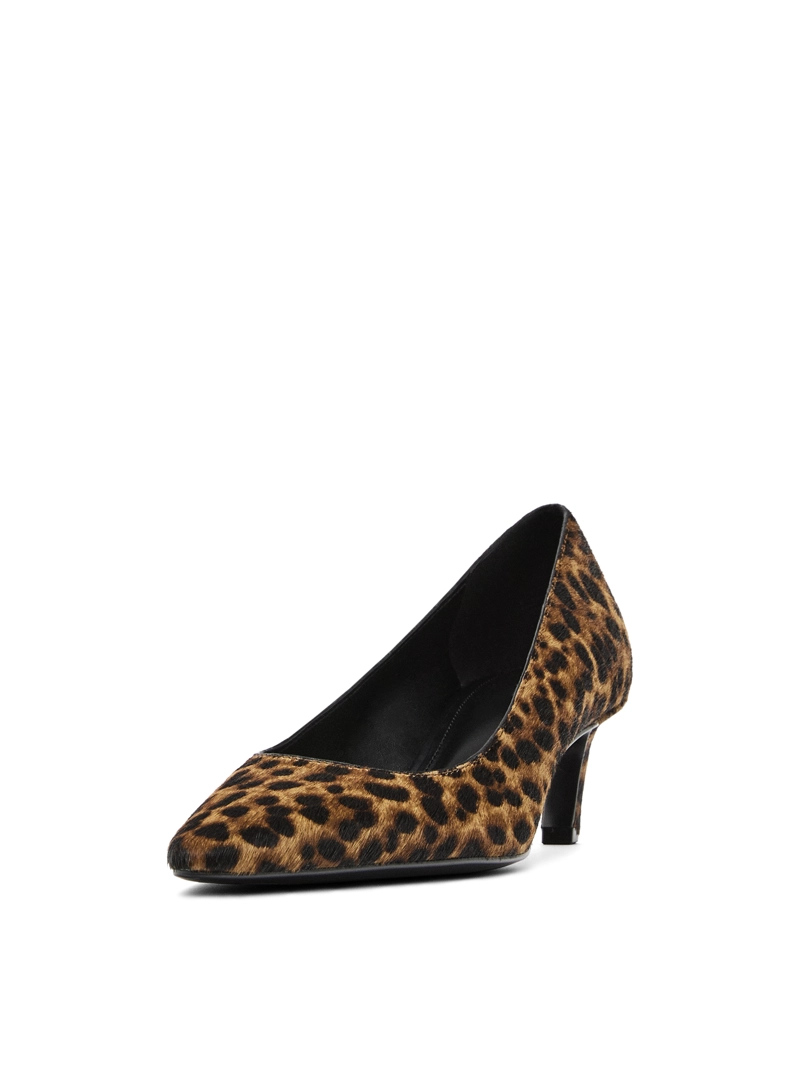 Туфли с принтом леопарда на каблуке