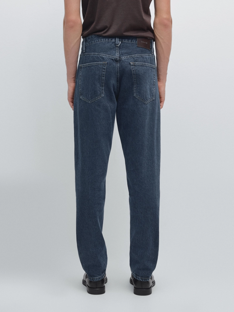 Джинсы с запонками selvedge fit