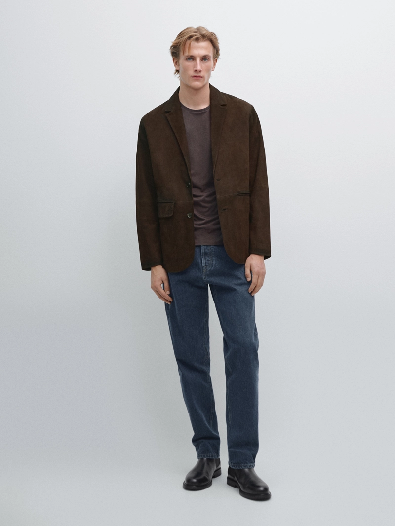 Джинсы с запонками selvedge fit