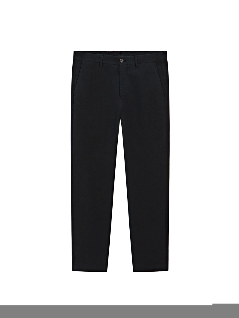 Брюки slim fit из 100% хлопка