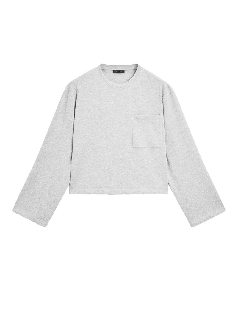 Футболка oversize с карманами