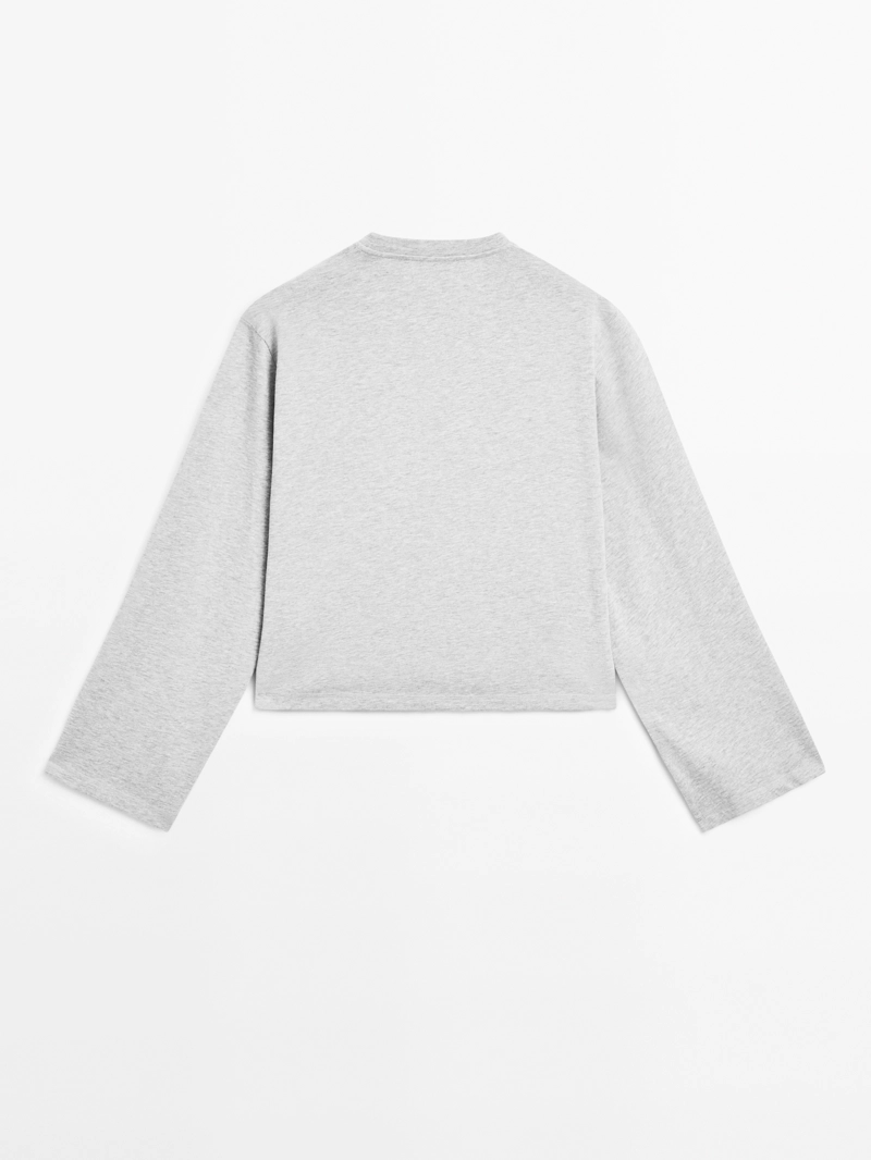 Футболка oversize с карманами