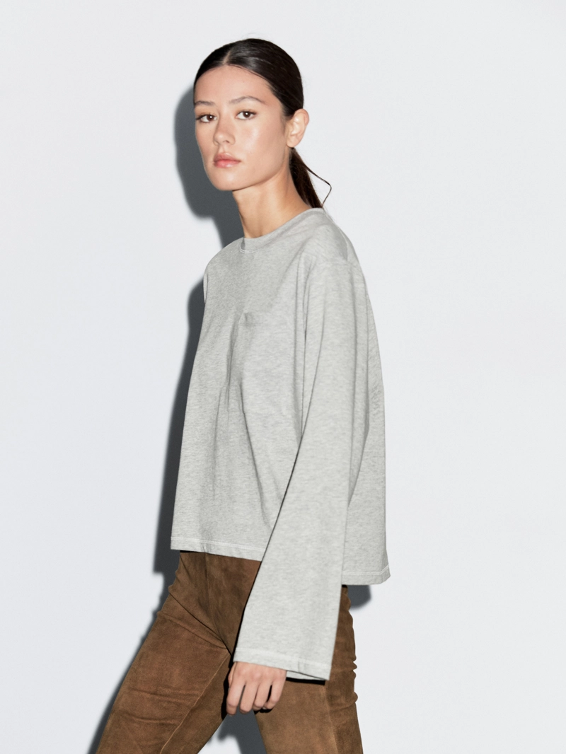 Футболка oversize с карманами