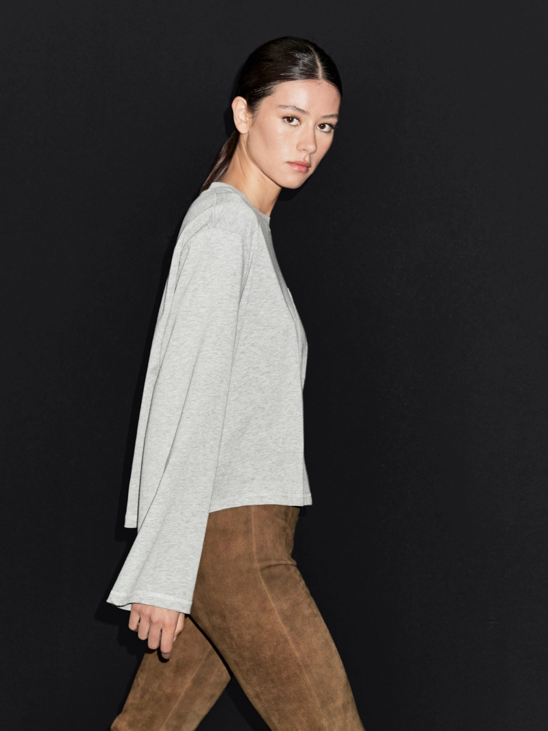 Футболка oversize с карманами