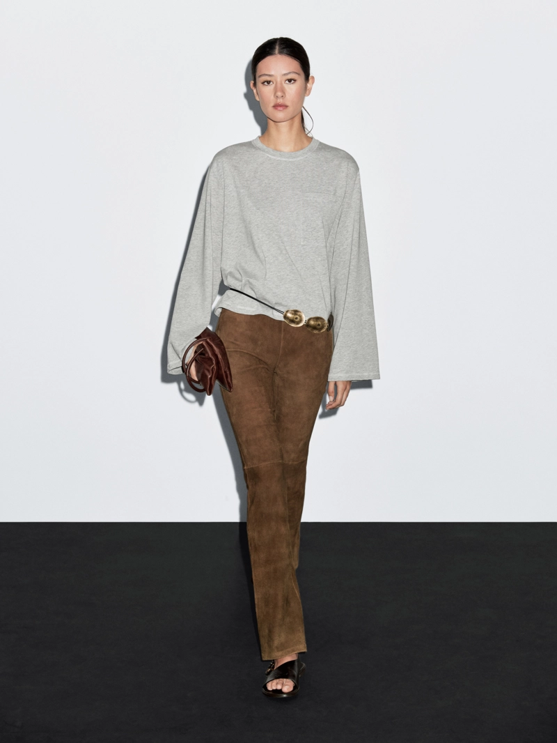 Футболка oversize с карманами