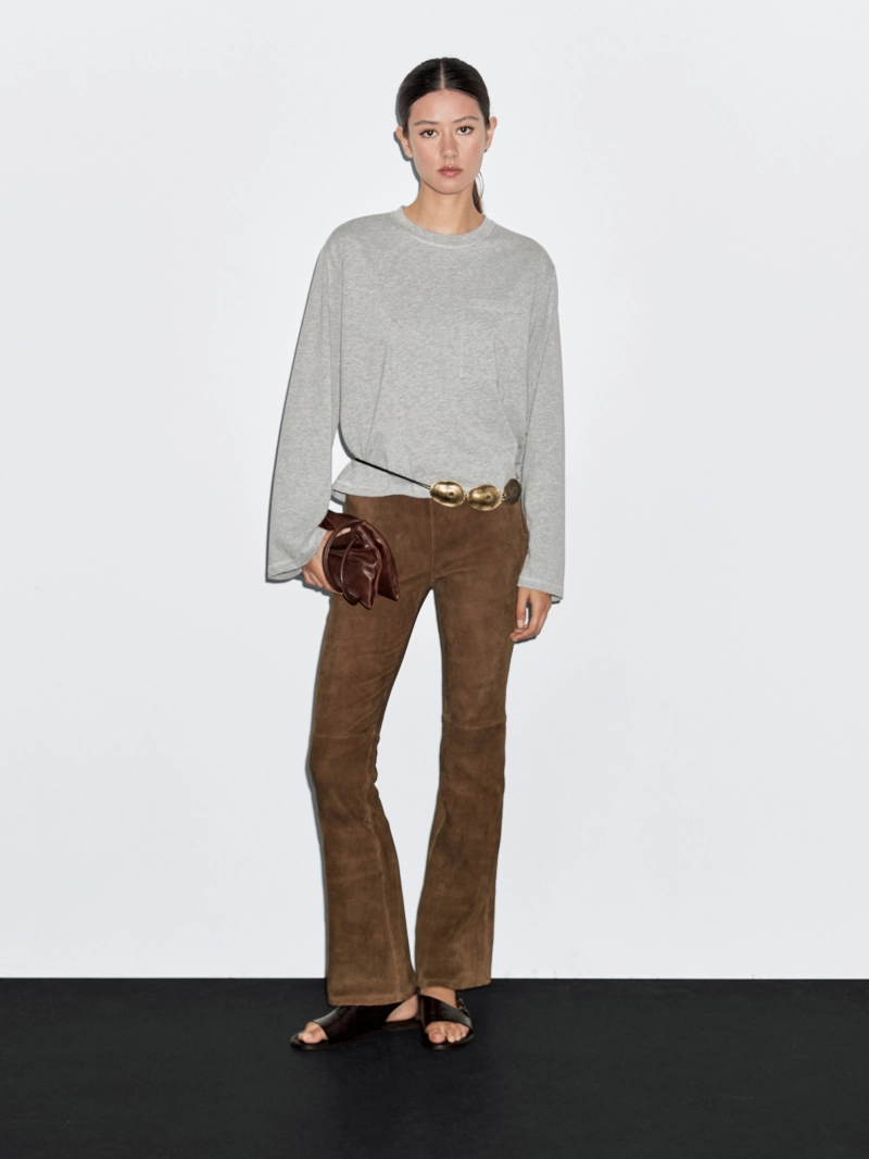 Футболка oversize с карманами