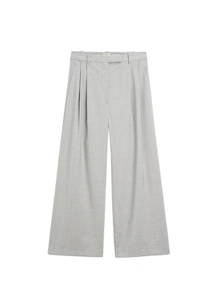 100% шерстяные широкие брюки на десятилях - STUDIO- Заказать в России