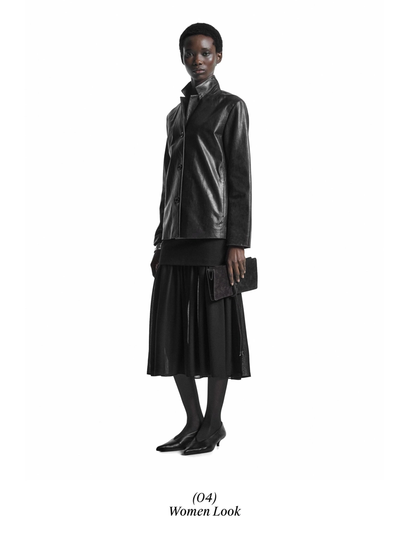 Платье-миди с контрастным полупрозрачным верхом