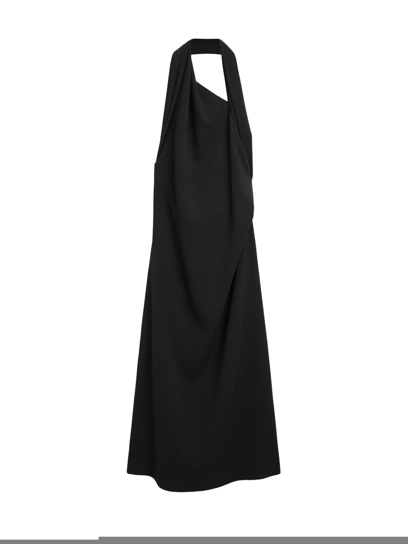 Длинное платье с открытой спиной - limited