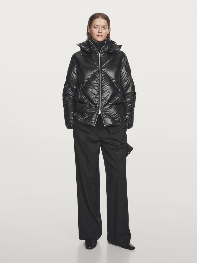 Стеганая куртка с водоотталкивающим покрытием