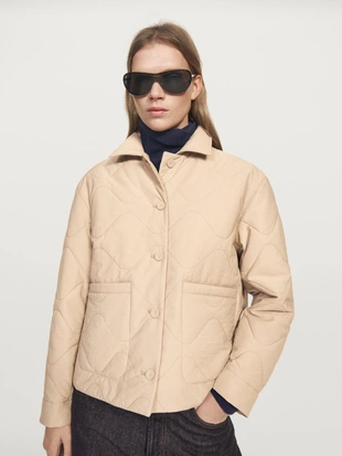 CREAM|6794/223 - Massimo Dutti Куртка с деталями шва