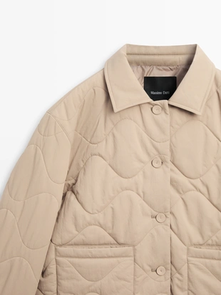 Куртка с деталями шва- Заказать в России