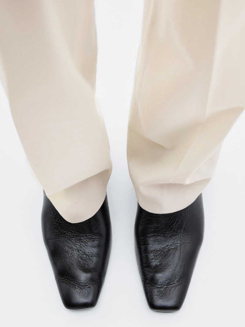 Топ на шею из вязаного альпака и шелка - limited