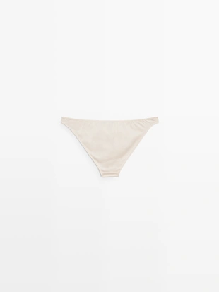 Купить Massimo Dutti Трусики из атласного шелка