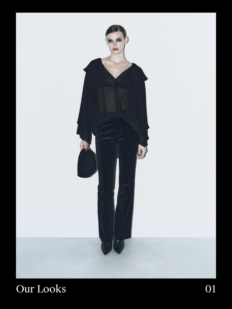 Топ из шелково-шерстяной ткани с кружевными деталями