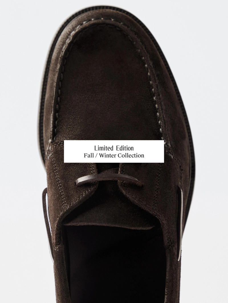 Мокасины из разделанной кожи - limited edition