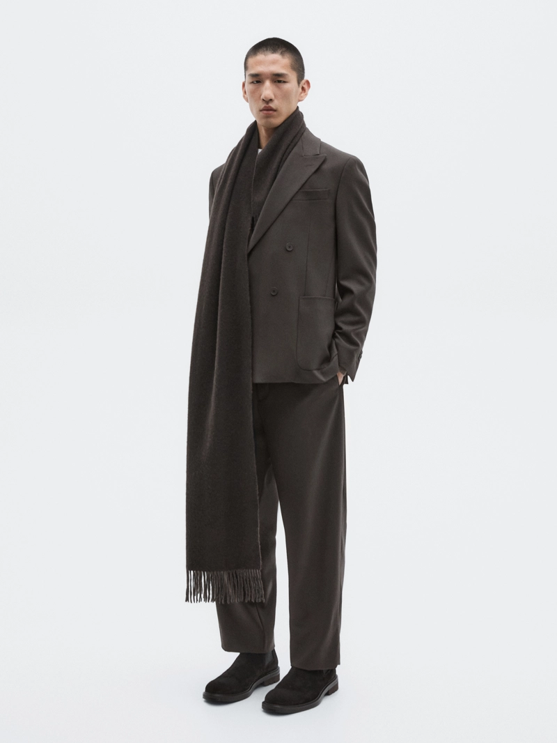 Брюки из 100% шерсти для костюма - limited