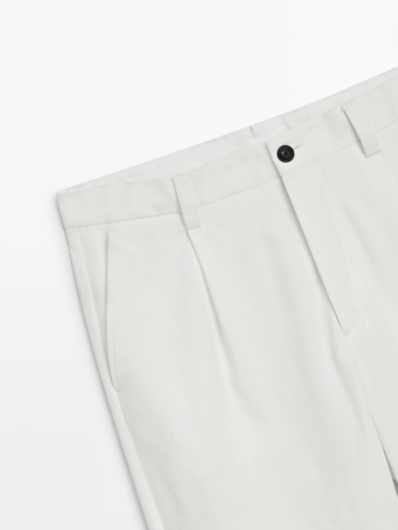 Широкие брюки с защипами - limited