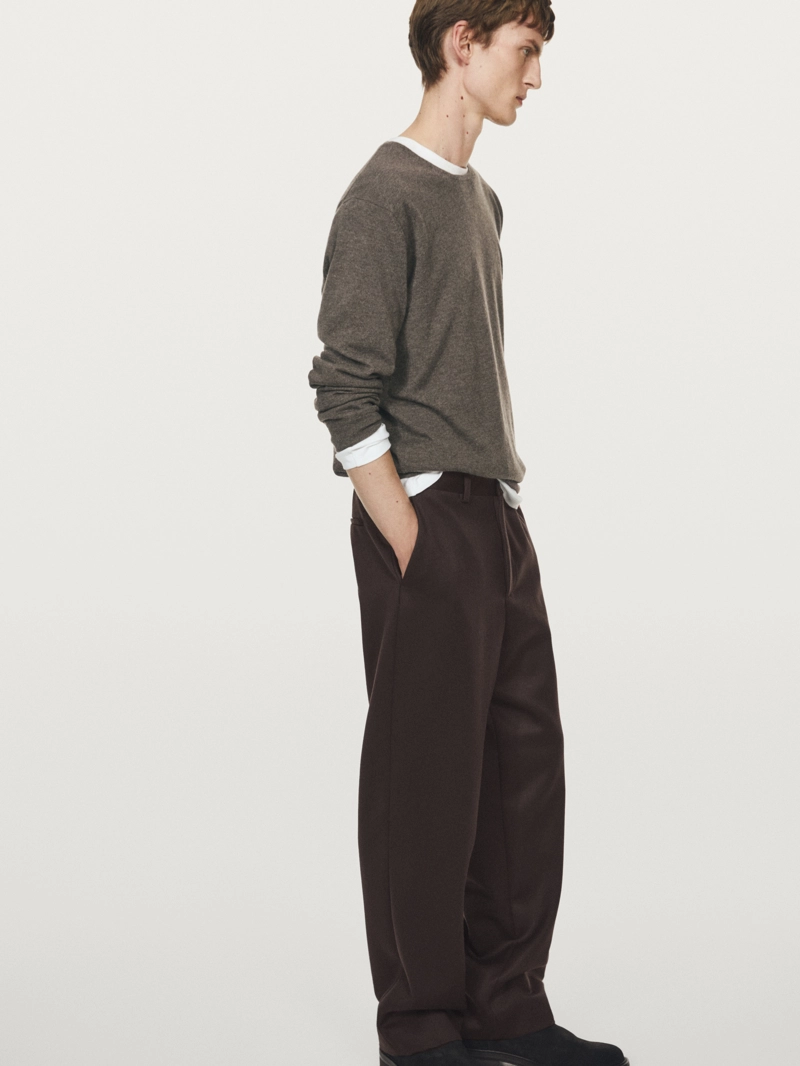 Брюки из 100% шерсти - limited